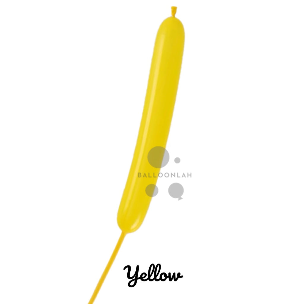 260 mm Solid Colour Long Latex Balloons Twisting Balloon Sculpture [READY STOCK IN SG]