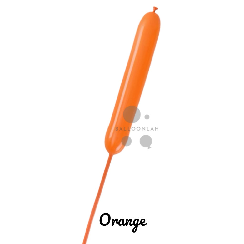 260 mm Solid Colour Long Latex Balloons Twisting Balloon Sculpture [READY STOCK IN SG]