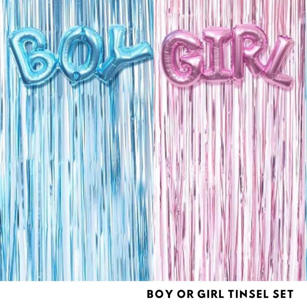 Gender Reveal Party Decoration Balloon Set Baby Shower [READY STOCK IN SG]