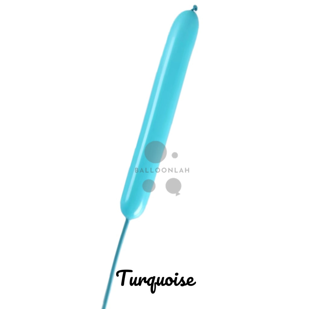260 mm Solid Colour Long Latex Balloons Twisting Balloon Sculpture [READY STOCK IN SG]
