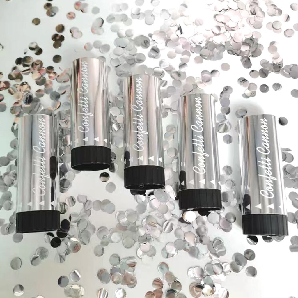 Confetti Cannon Party Popper Rose Gold Silver Blue Pink [READY STOCK IN SG]