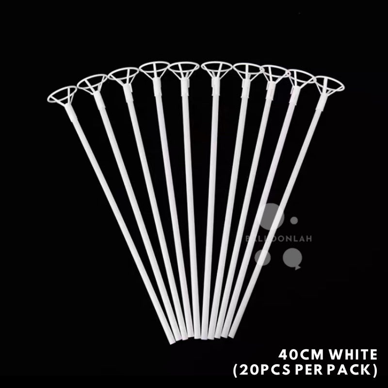 20PCS Balloon Stick Foil Balloon Bubble Balloon [Ready Stock in SG]