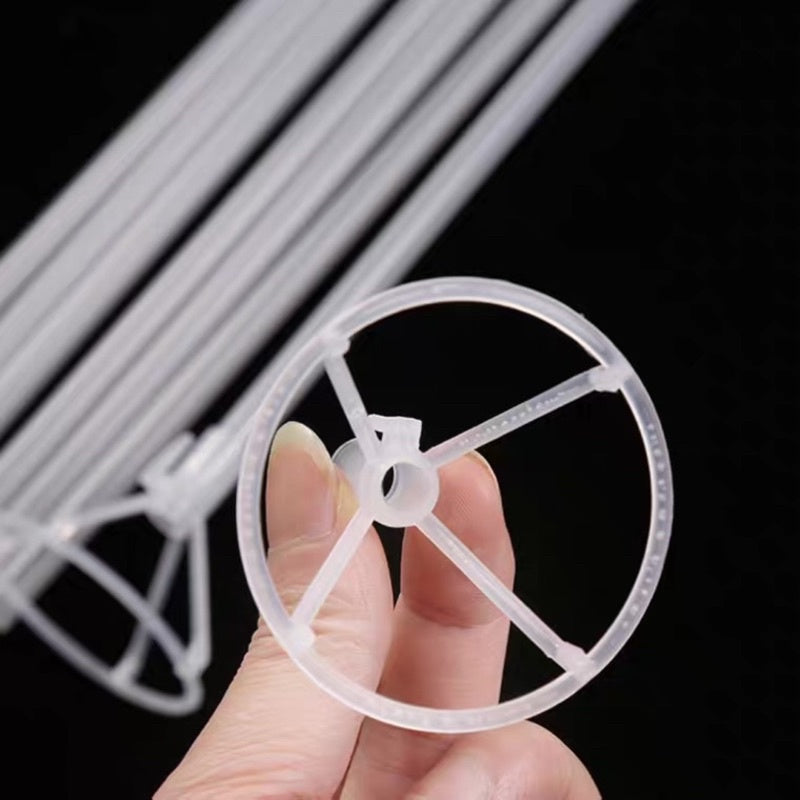 20PCS Balloon Stick Foil Balloon Bubble Balloon [Ready Stock in SG]