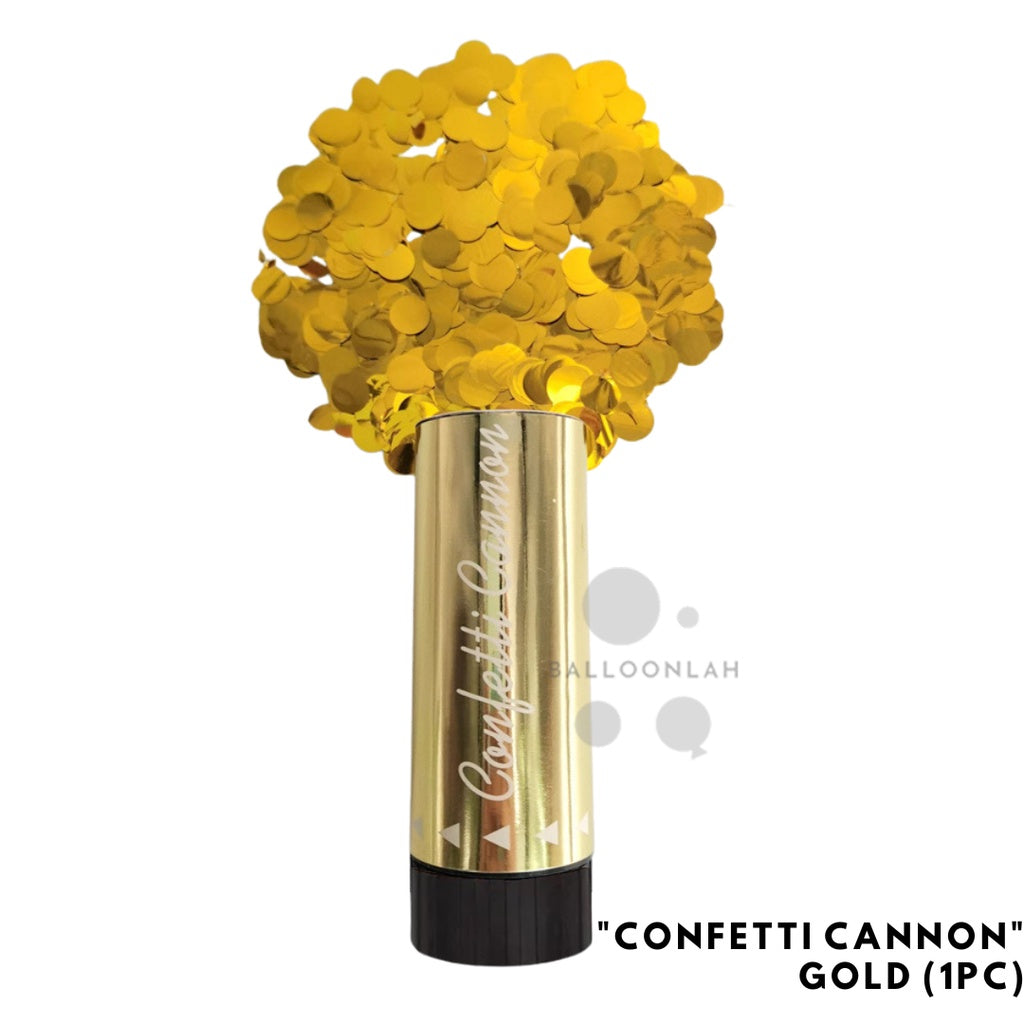 Confetti Cannon Party Popper Rose Gold Silver Blue Pink [READY STOCK IN SG]