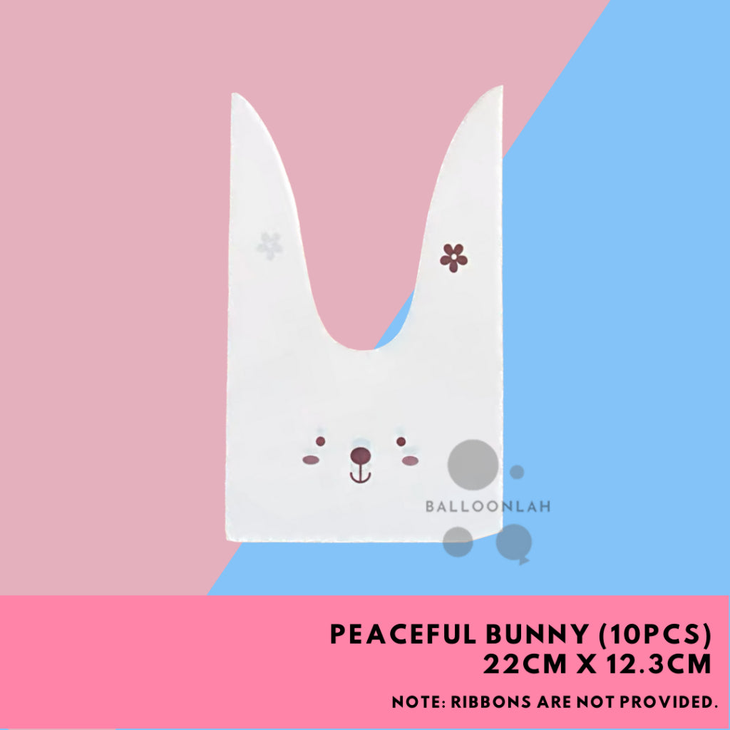 Goodie Bag Bunny Ear Kids Snack Bag [READYS TOCK IN SG]
