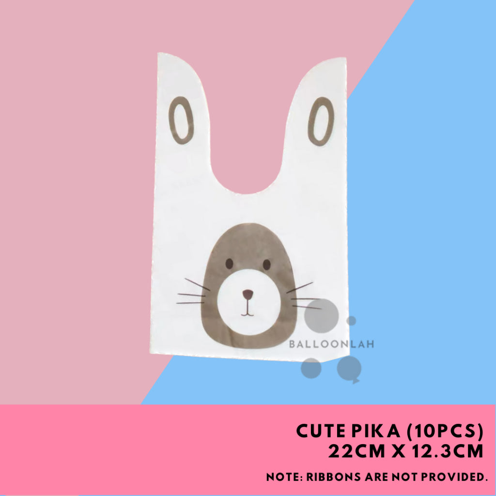 Goodie Bag Bunny Ear Kids Snack Bag [READYS TOCK IN SG]