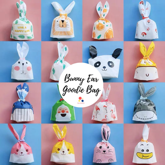 Goodie Bag Bunny Ear Kids Snack Bag [READYS TOCK IN SG]