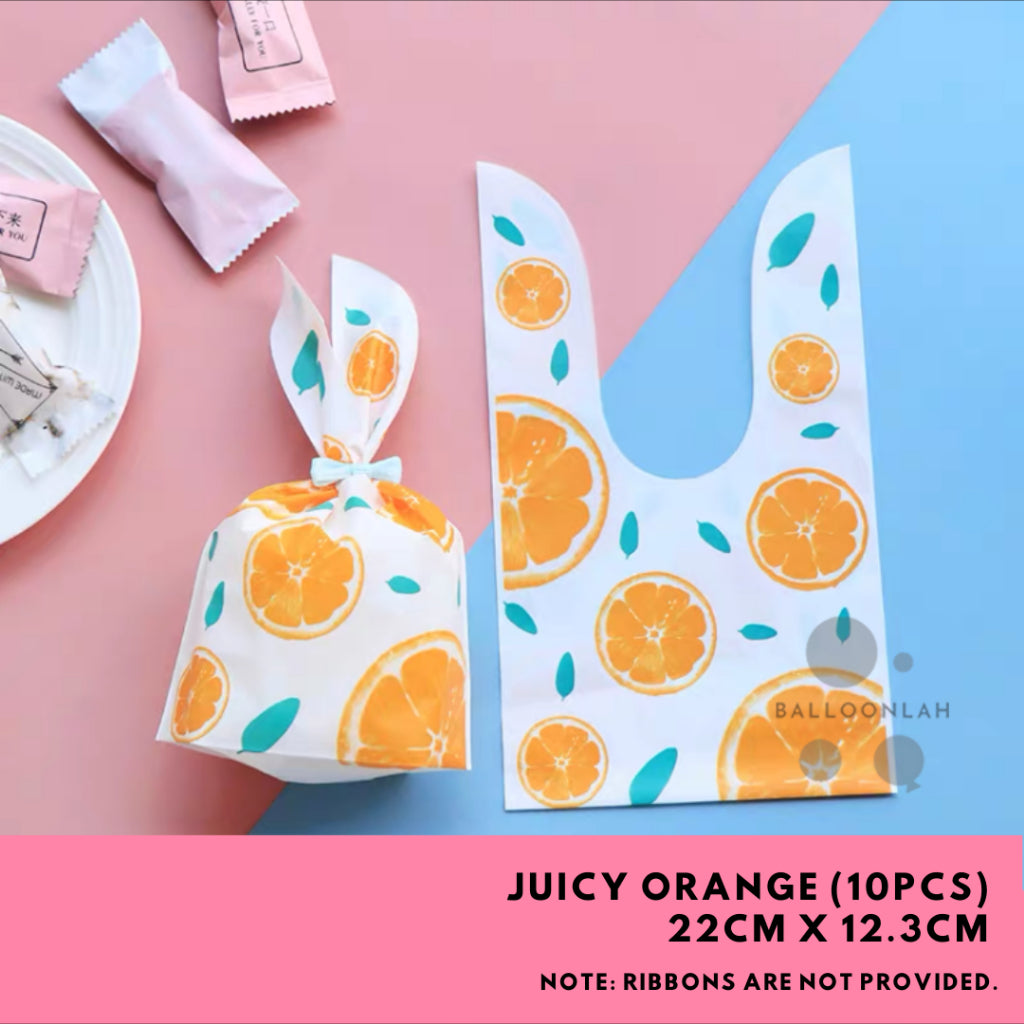 Goodie Bag Bunny Ear Kids Snack Bag [READYS TOCK IN SG]