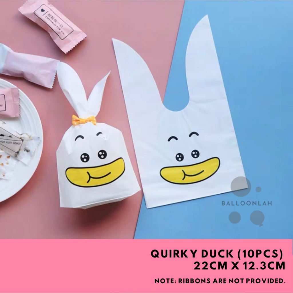 Goodie Bag Bunny Ear Kids Snack Bag [READYS TOCK IN SG]