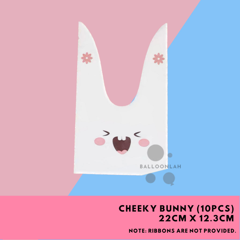 Goodie Bag Bunny Ear Kids Snack Bag [READYS TOCK IN SG]