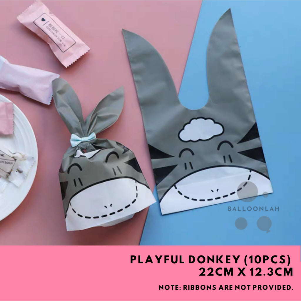 Goodie Bag Bunny Ear Kids Snack Bag [READYS TOCK IN SG]