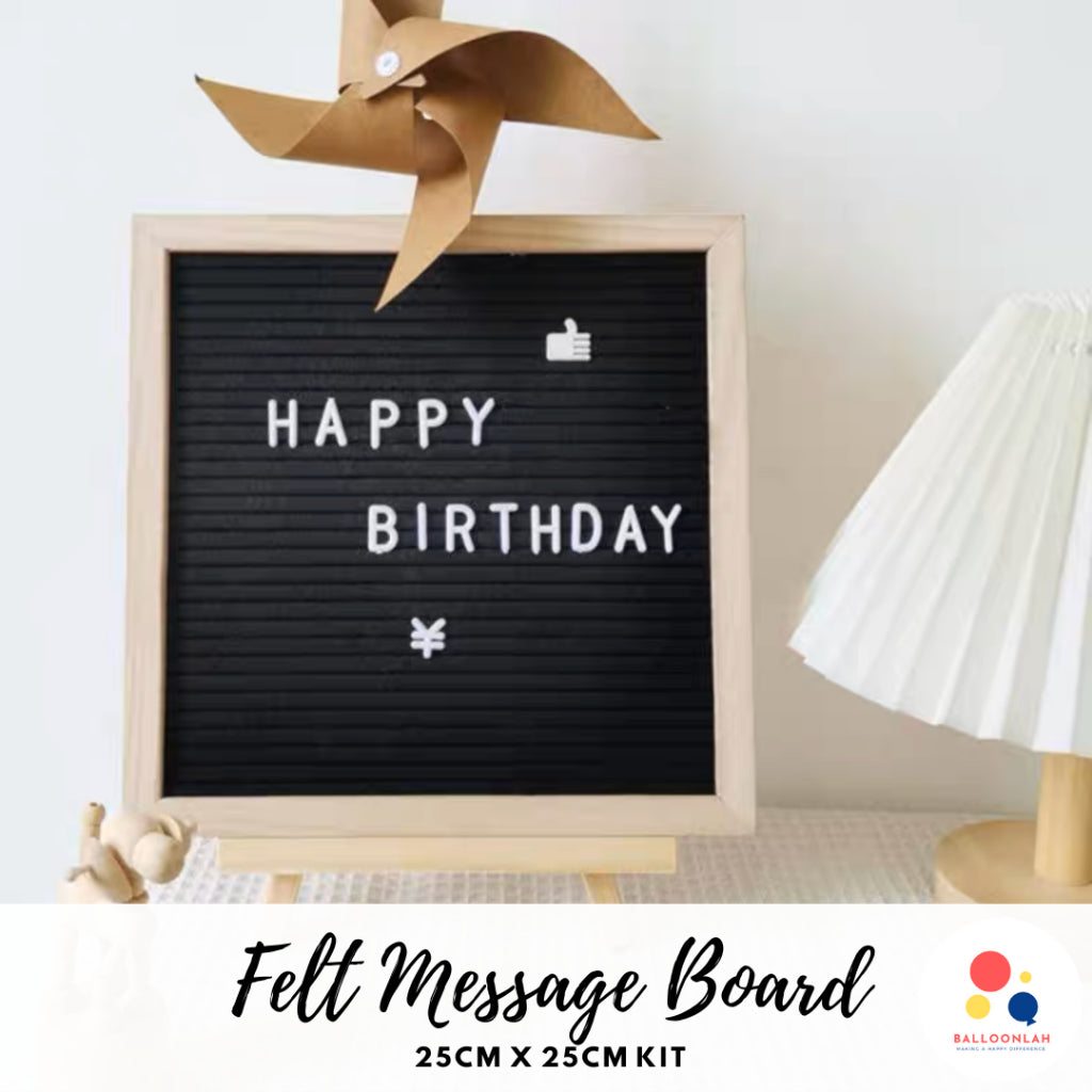 Felt Message Board [READY STOCK IN SG]