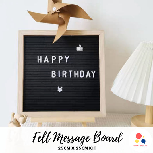 Felt Message Board [READY STOCK IN SG]