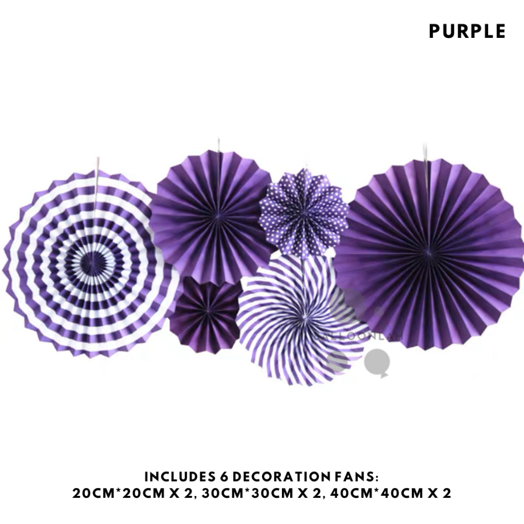 Decoration Fans [READY STOCK IN SG]
