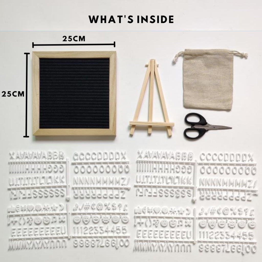 Felt Message Board [READY STOCK IN SG]