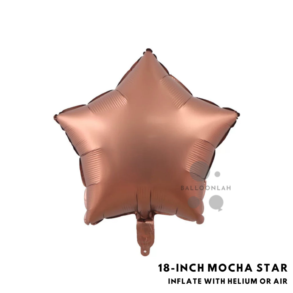 40-inch Cream Caramel Number Foil Balloons INS Helium [READY STOCK IN SG]
