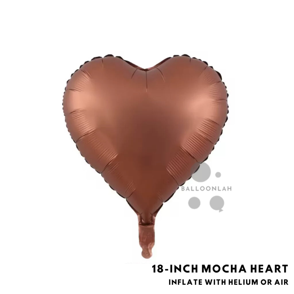 40-inch Cream Caramel Number Foil Balloons INS Helium [READY STOCK IN SG]