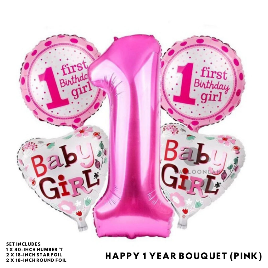 Baby Boy Baby Girl Party Decoration Balloons Baby Shower [READY STOCK IN SG]