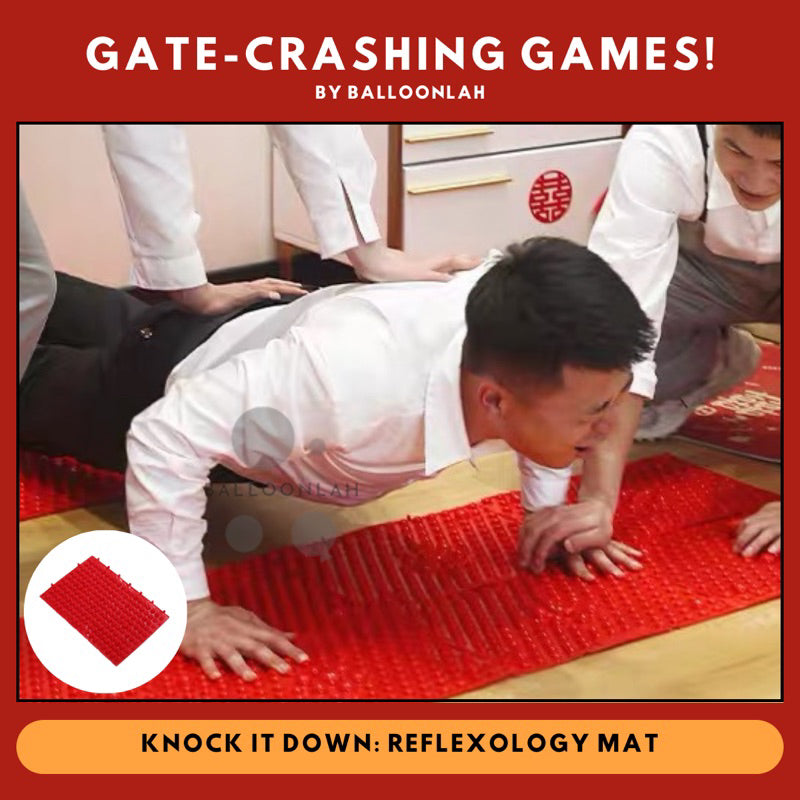 Reflexology Mat Chinese Wedding Gate-crashing Games [READY STOCK IN SG]