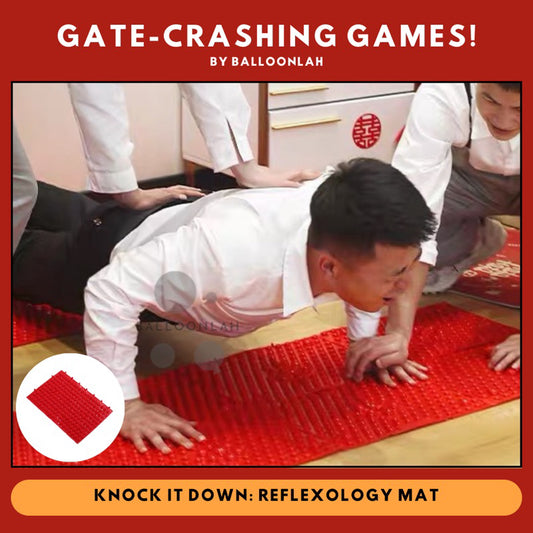 Reflexology Mat Chinese Wedding Gate-crashing Games [READY STOCK IN SG]