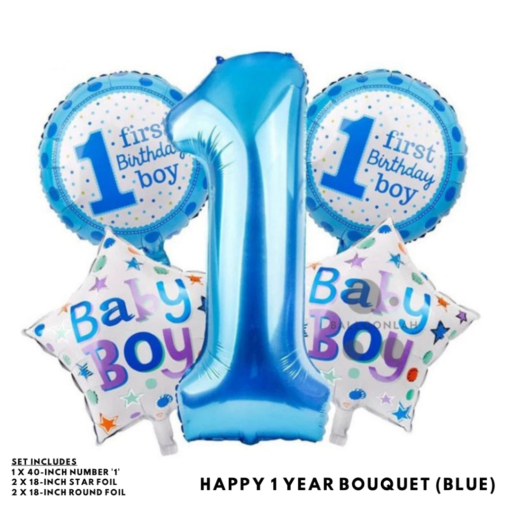 Baby Boy Baby Girl Party Decoration Balloons Baby Shower [READY STOCK IN SG]