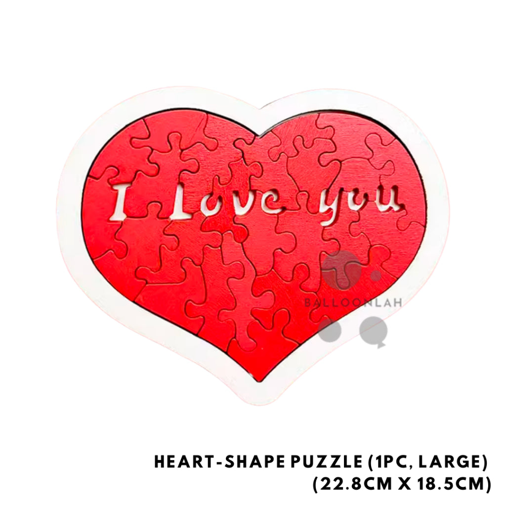 Heart-Shape Puzzle Chinese Wedding Gate-crashing Games [READY STOCK IN SG]
