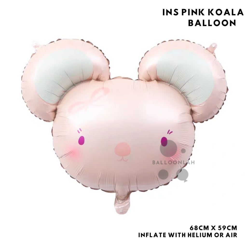 DREAMY Koala Moon Foil Balloon Birthday Decoration [READY STOCK IN SG]