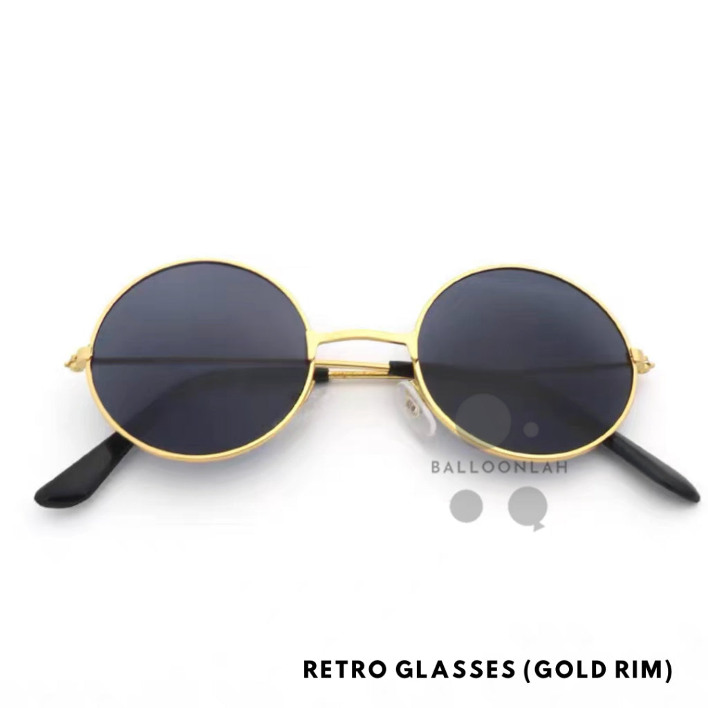 Retro Glasses Groomsmen Chinese Wedding Gate-crashing Prop [READY STOCK IN SG]