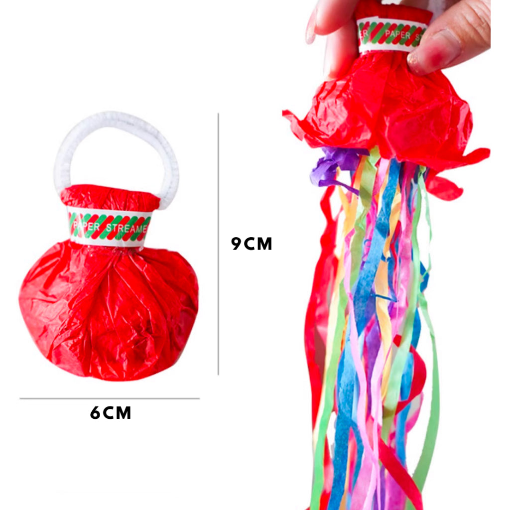Party Streamers Hand Thrown Chinese Wedding Gate-crashing Props [READY STOCK IN SG]