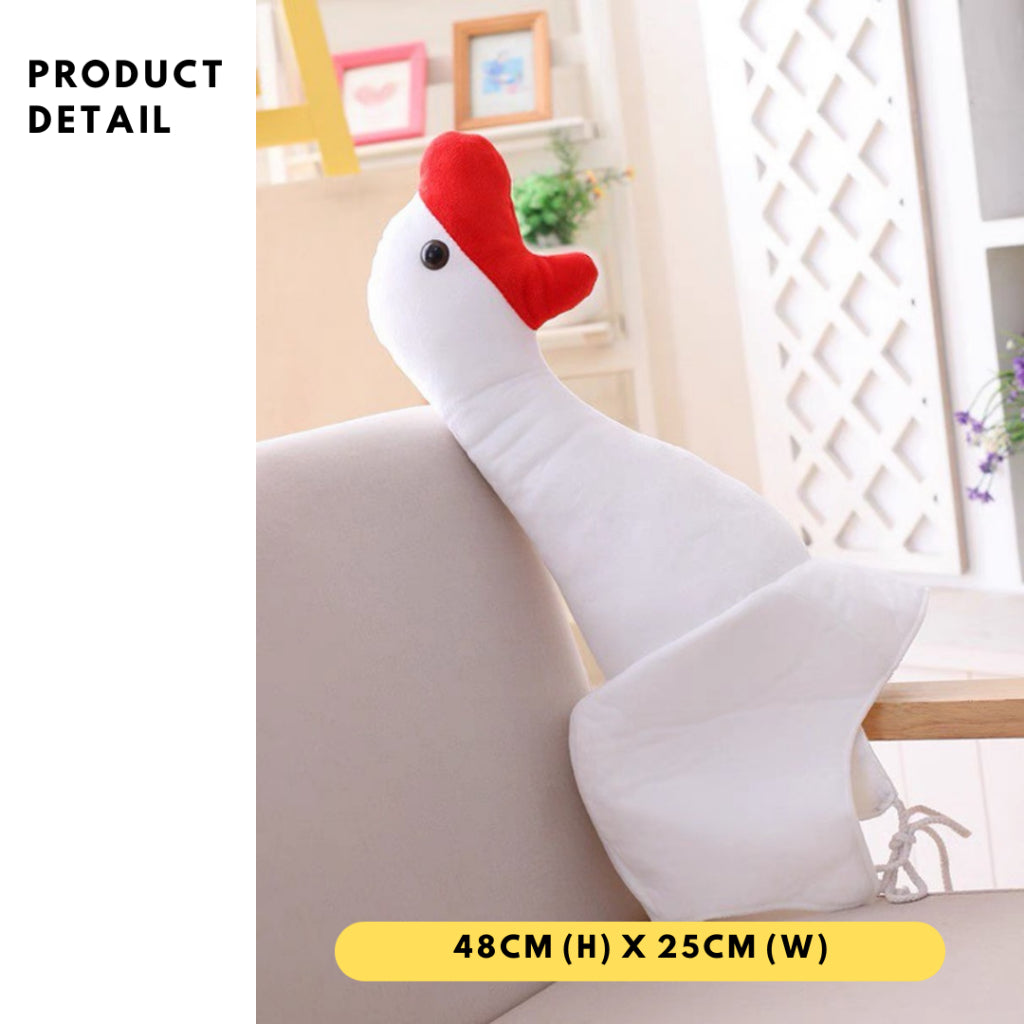 🦆 Big White Goose Hat Chinese Wedding Gate-crashing Games [READY STOCK IN SG]