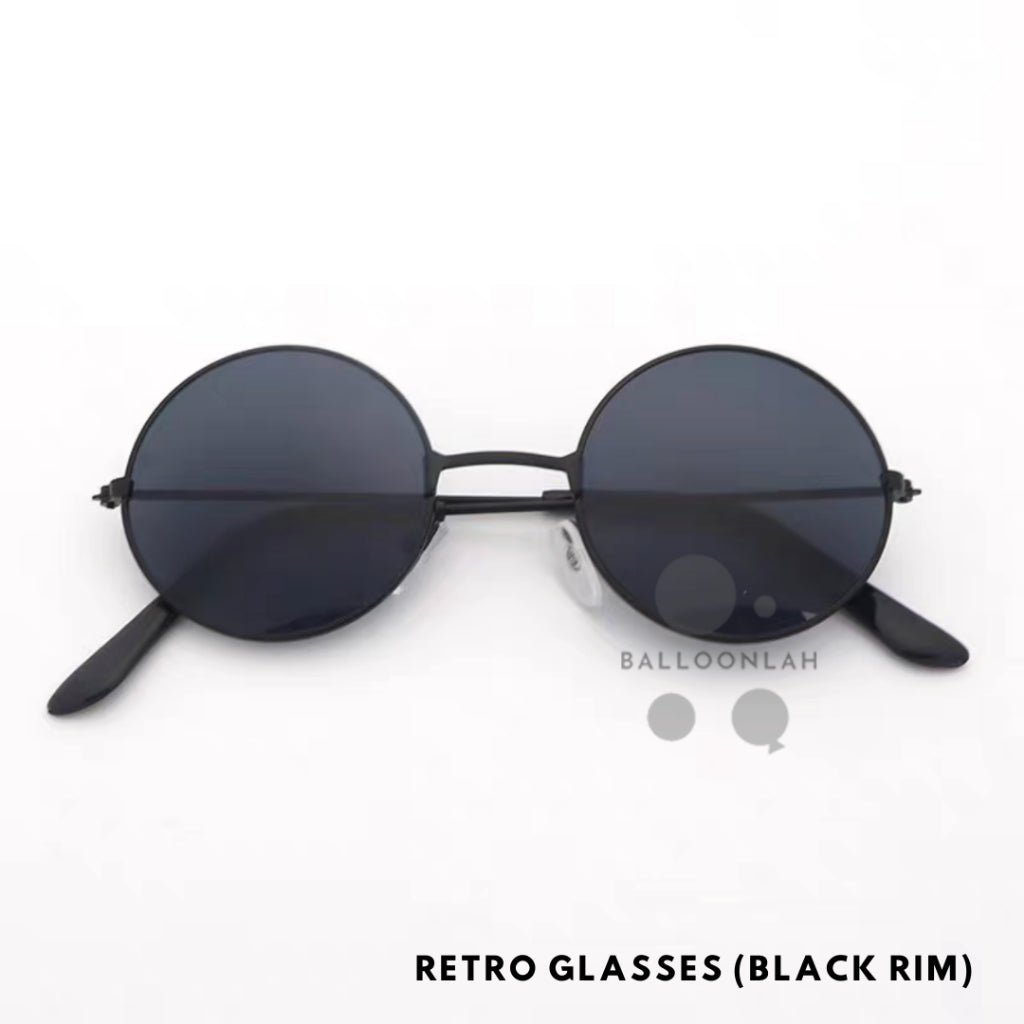 Retro Glasses Groomsmen Chinese Wedding Gate-crashing Prop [READY STOCK IN SG]