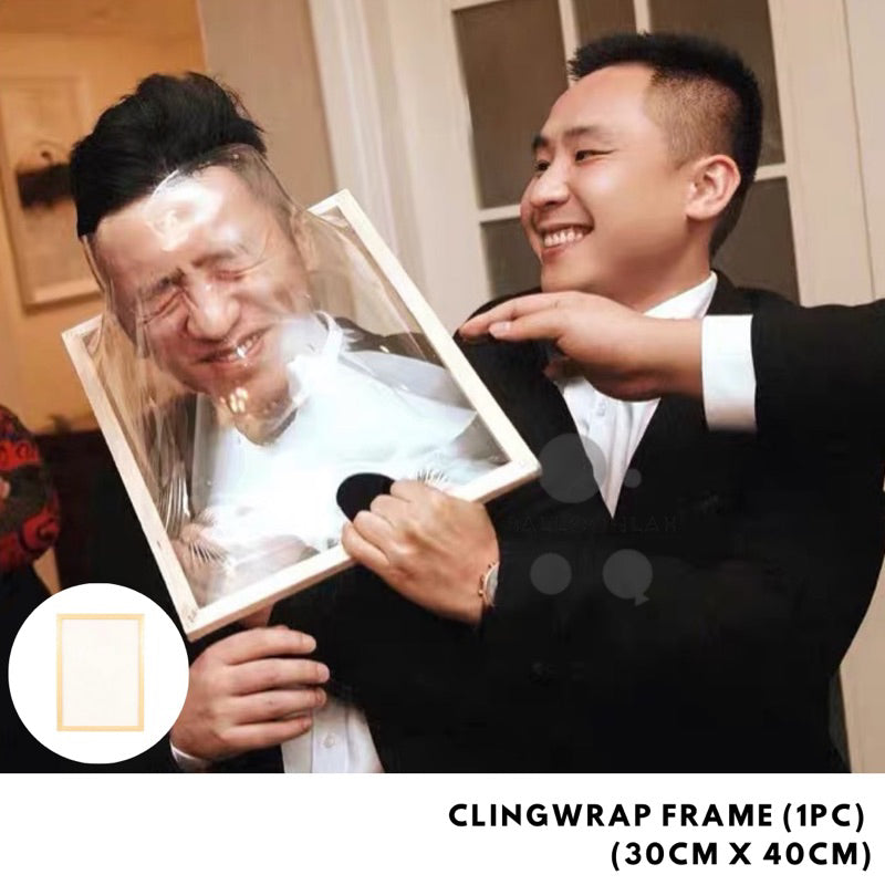 Cling Wrap Frame Chinese Wedding Gate-crashing Games [READY STOCK IN SG]